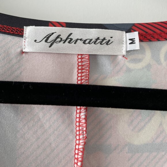 Long Sleeve Casual Funny Christmas Dress or Top Size Medium - Picture 6 of 8